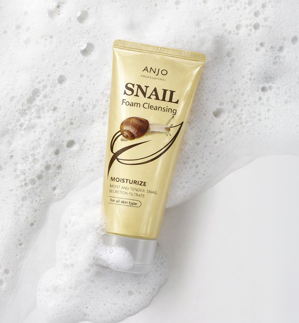 Snail Foam Cleansing 100g - Anjo Professional