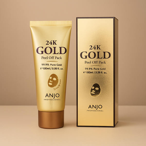 anjo professional 24k gold pell off pack 100ml