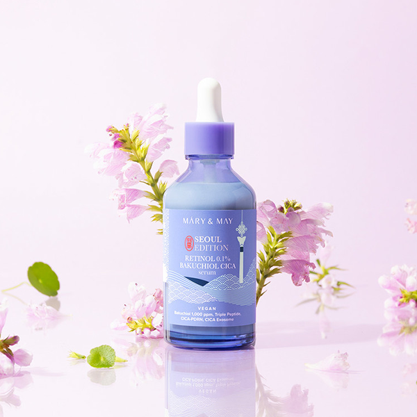 mary & may retinol 0.1% bakuchiol cica serum 80ml