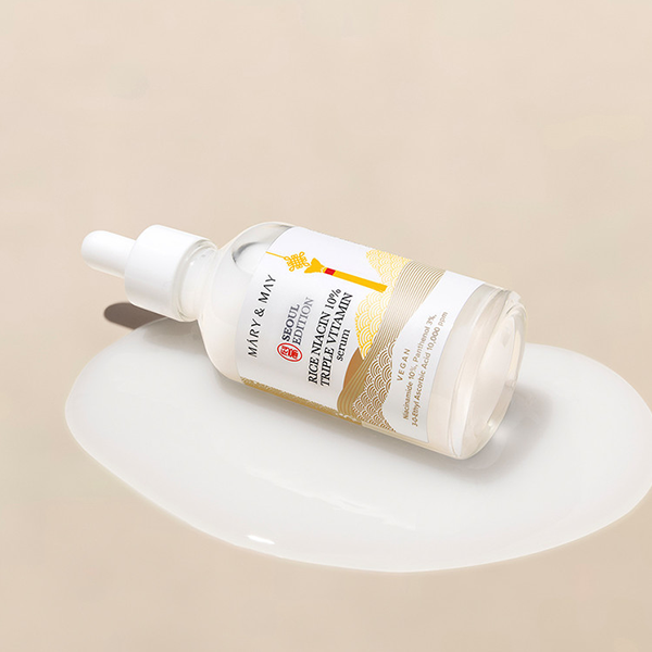 mary & may rice niacin 10% triple vitamin serum