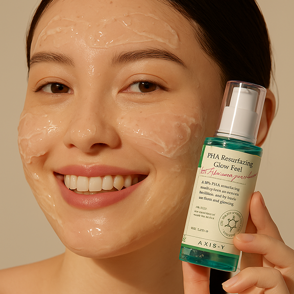 axis y pha resurfacing glow peel