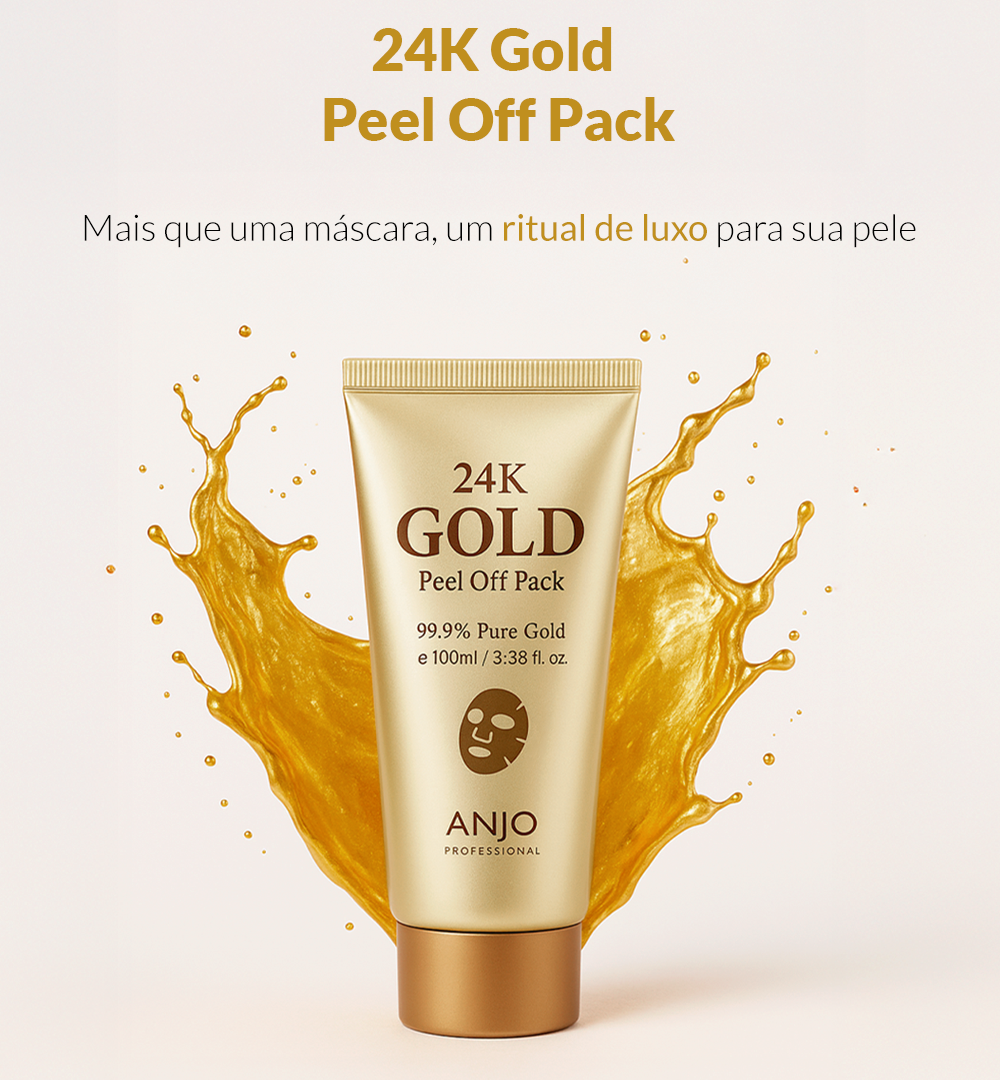 24K Gold Peel-Off Pack 100ml - Anjo Professional