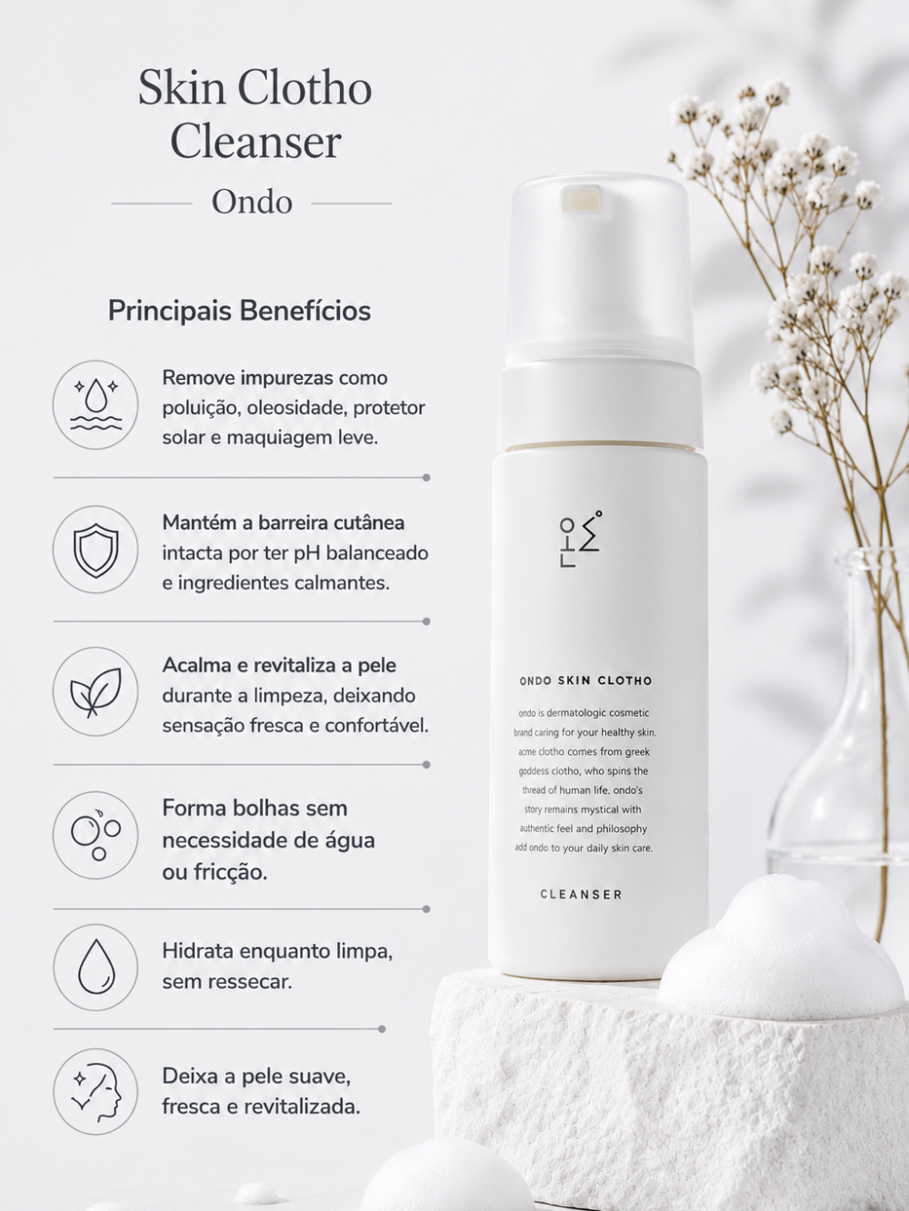 Skin Clotho Cleanser 150ml - Ondo