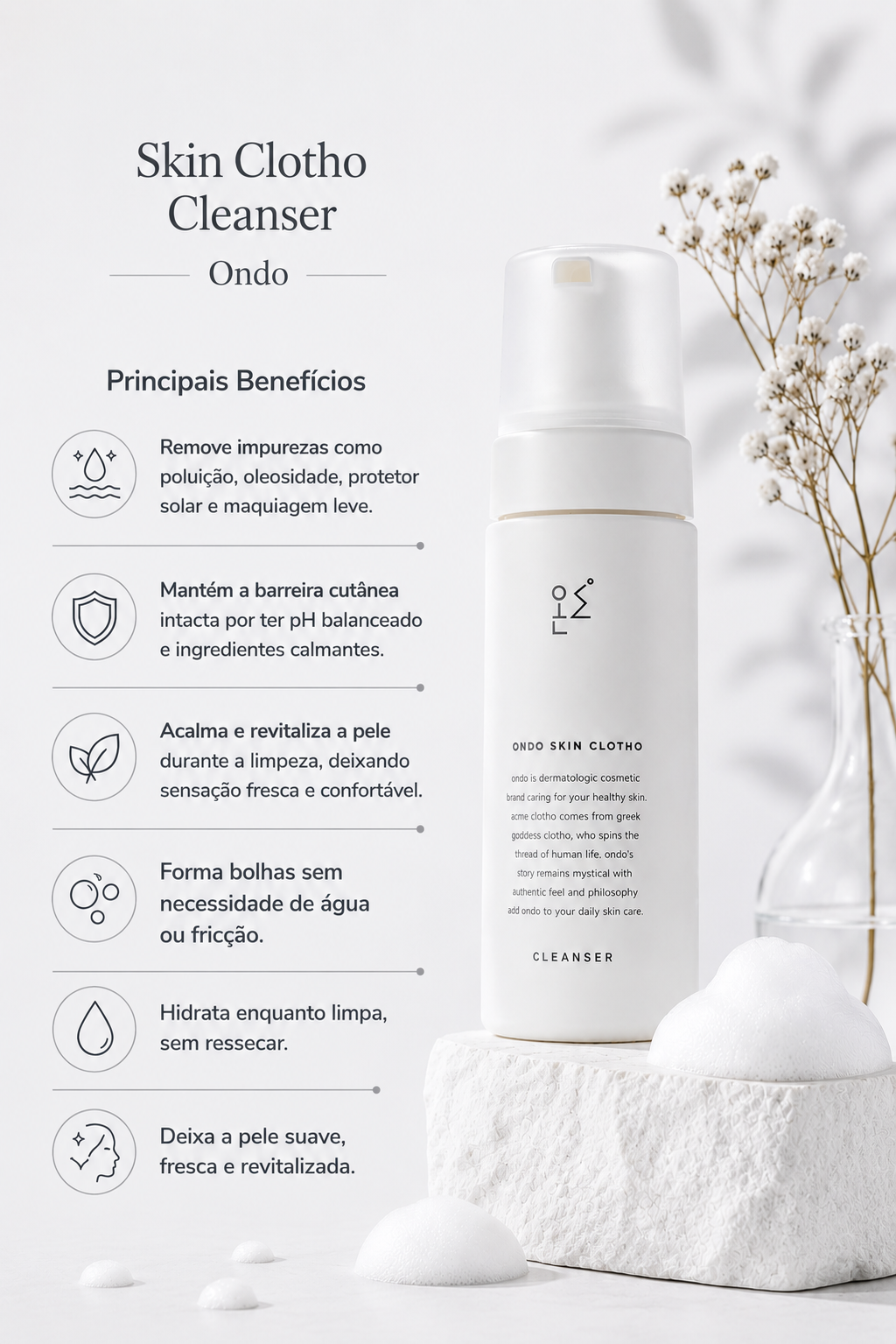 Skin Clotho Cleanser 150ml - Ondo