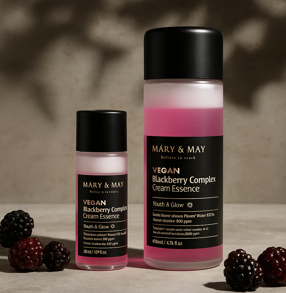 Vegan Blackberry Complex Cream Essence 140ml - Mary & May