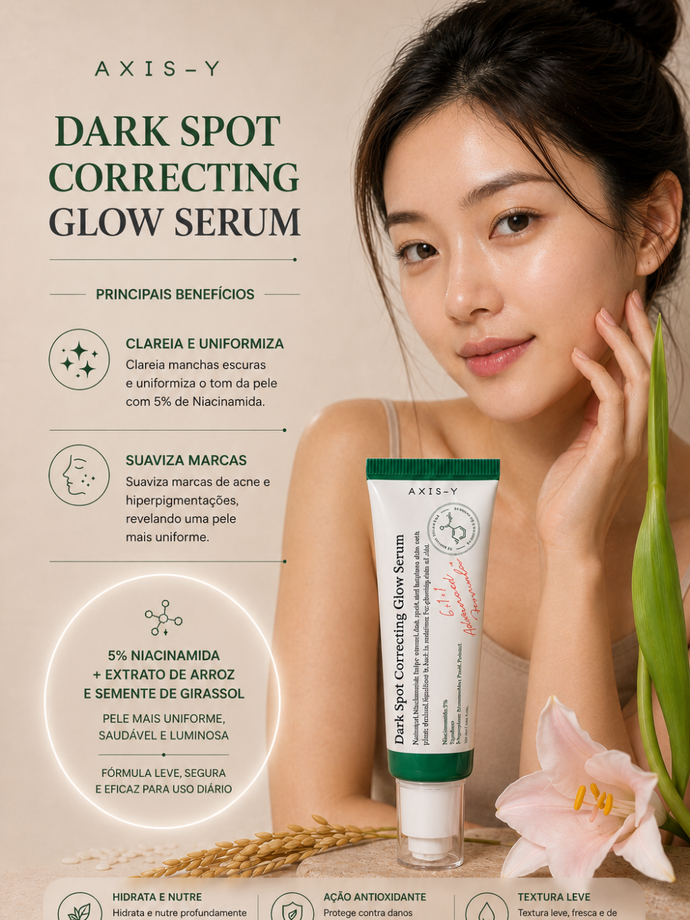 Dark Spot Correcting Glow Serum 50ml - Axis-Y