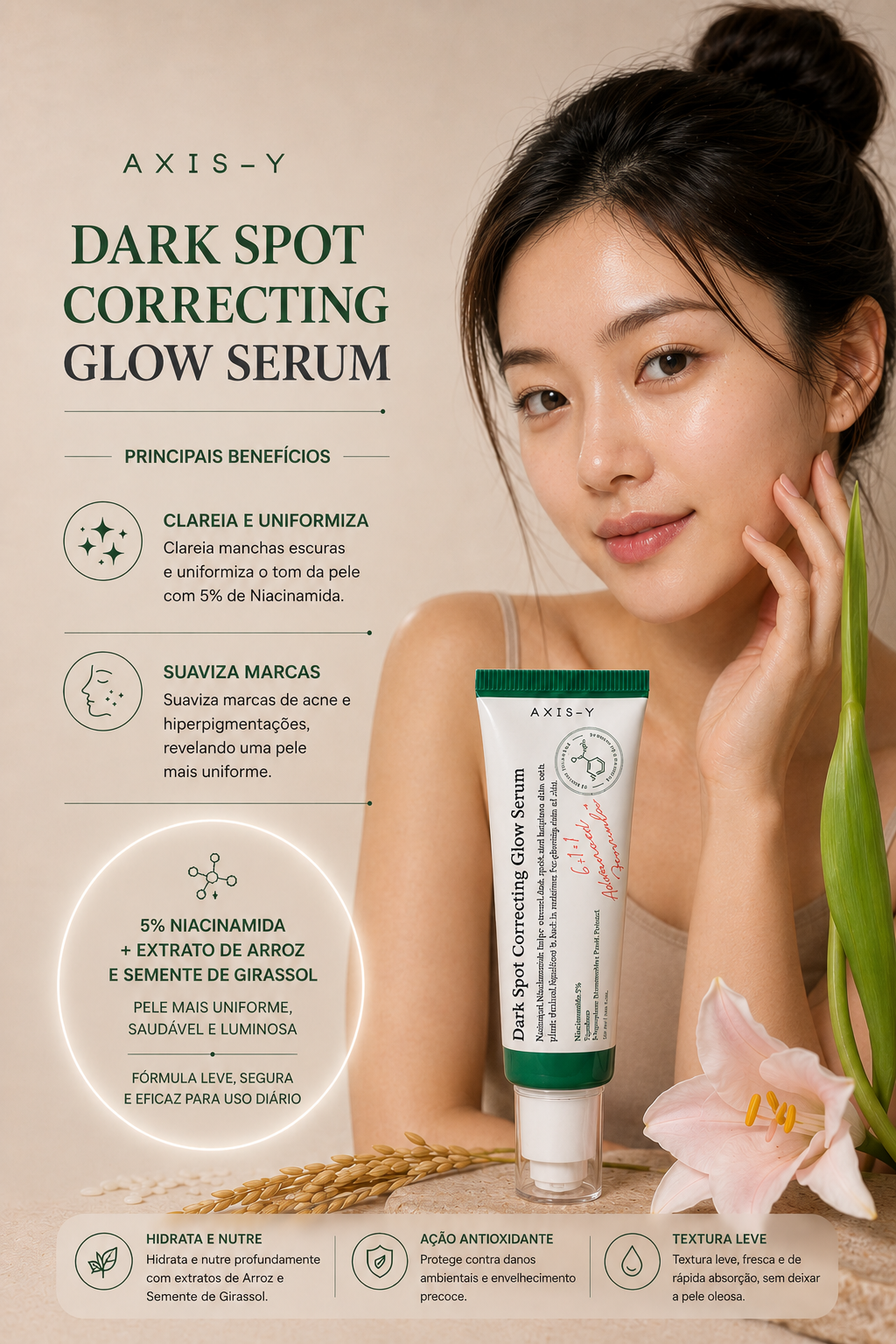 Dark Spot Correcting Glow Serum 50ml - Axis-Y