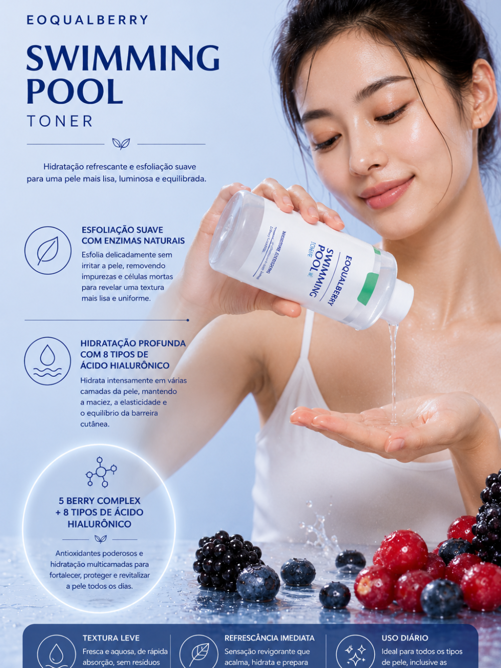Swimming Pool Toner 300ml - Eqqualberry