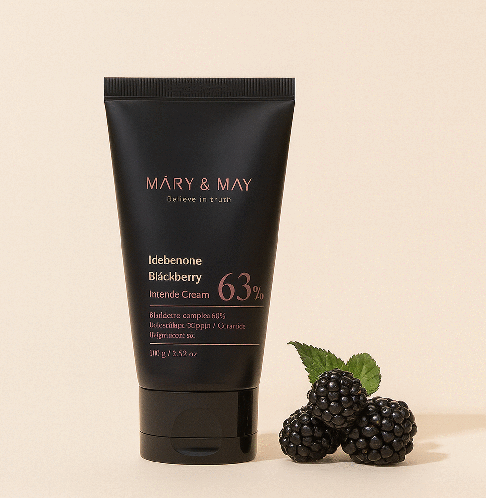 Idebenone Blackberry Intense Cream 100g - Mary & May