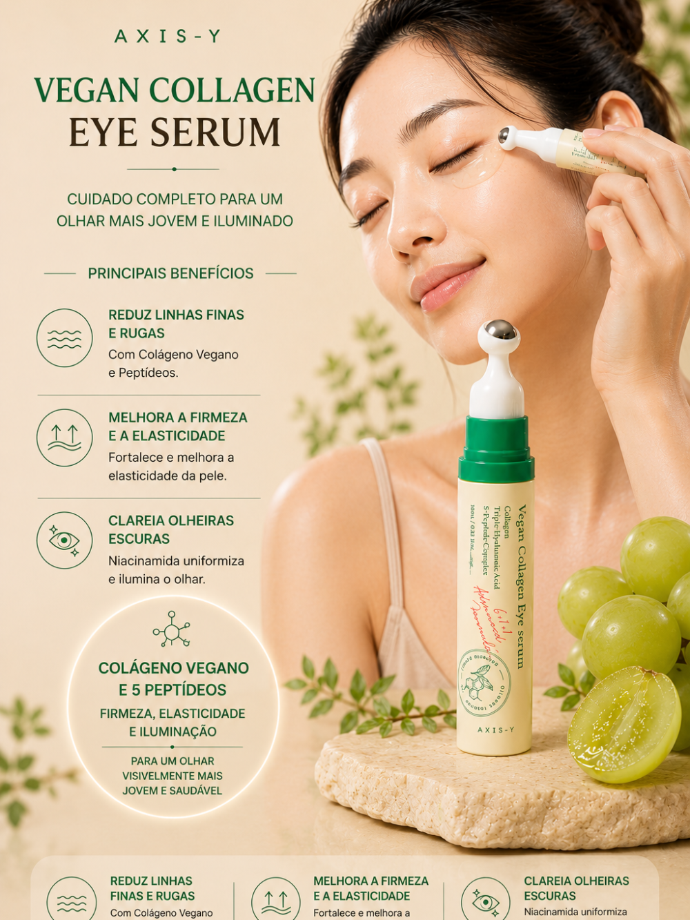 Vegan Collagen Eye Serum 10ml - Axis-Y