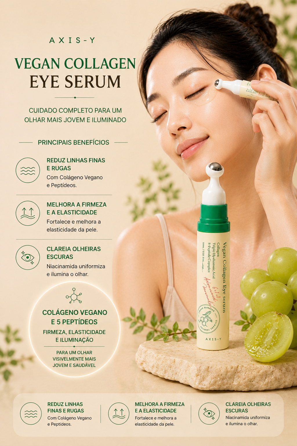 Vegan Collagen Eye Serum 10ml - Axis-Y