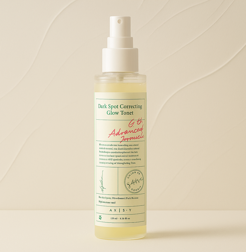 axis y dark spot correcting glow toner