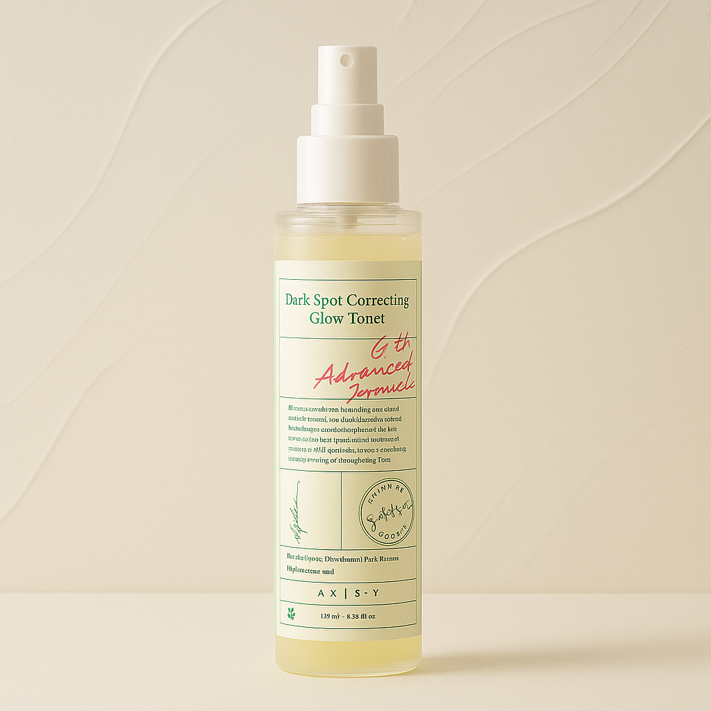 axis y dark spot correcting glow toner