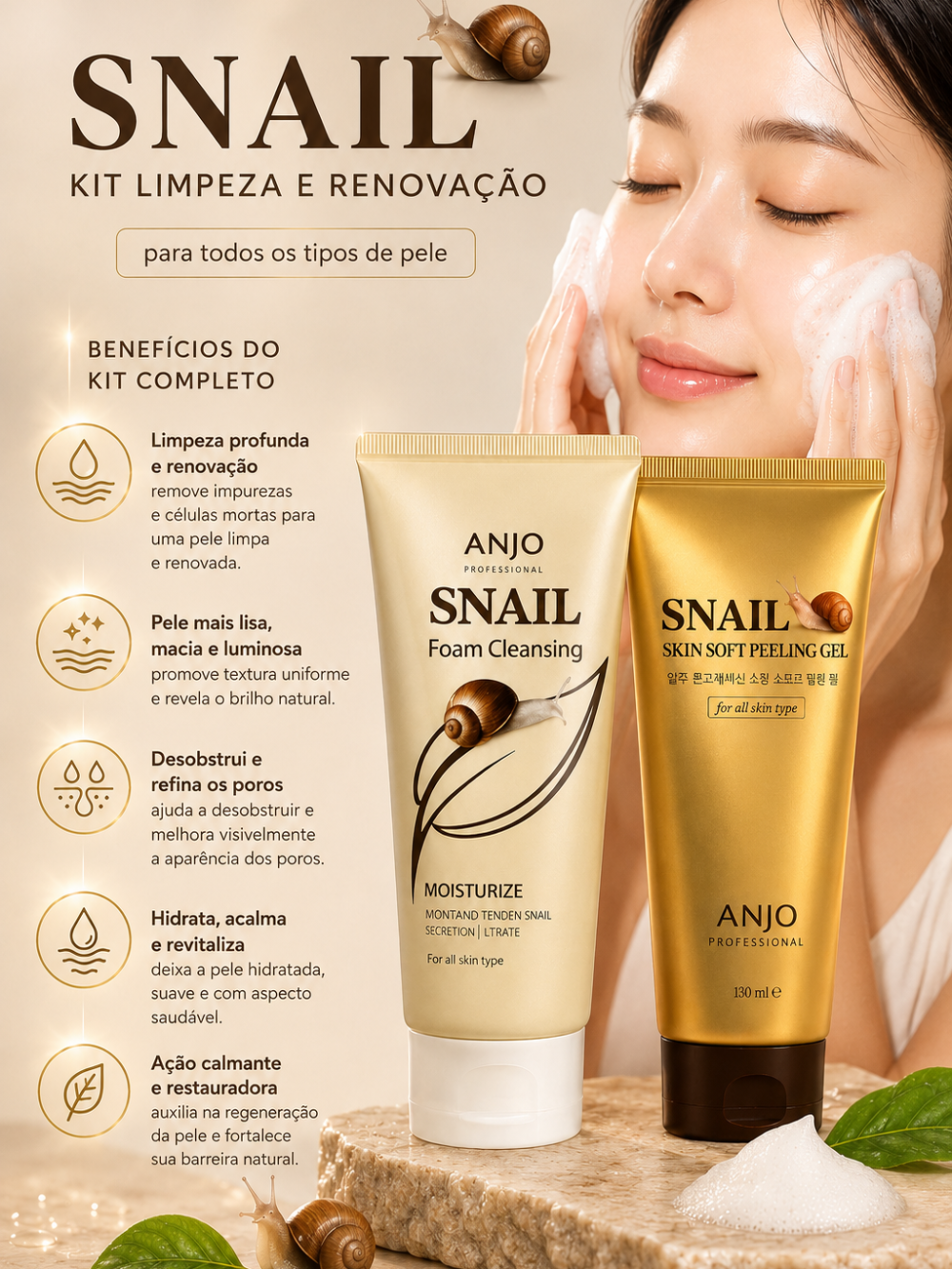 Kit Snail Care – Anjo Professional