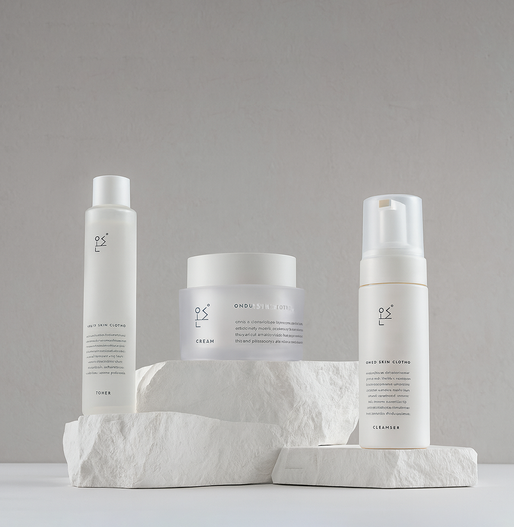 KIT Ondo -  Skin Clotho Cleanser + Skin Clotho Toner + Skin Clotho Cream