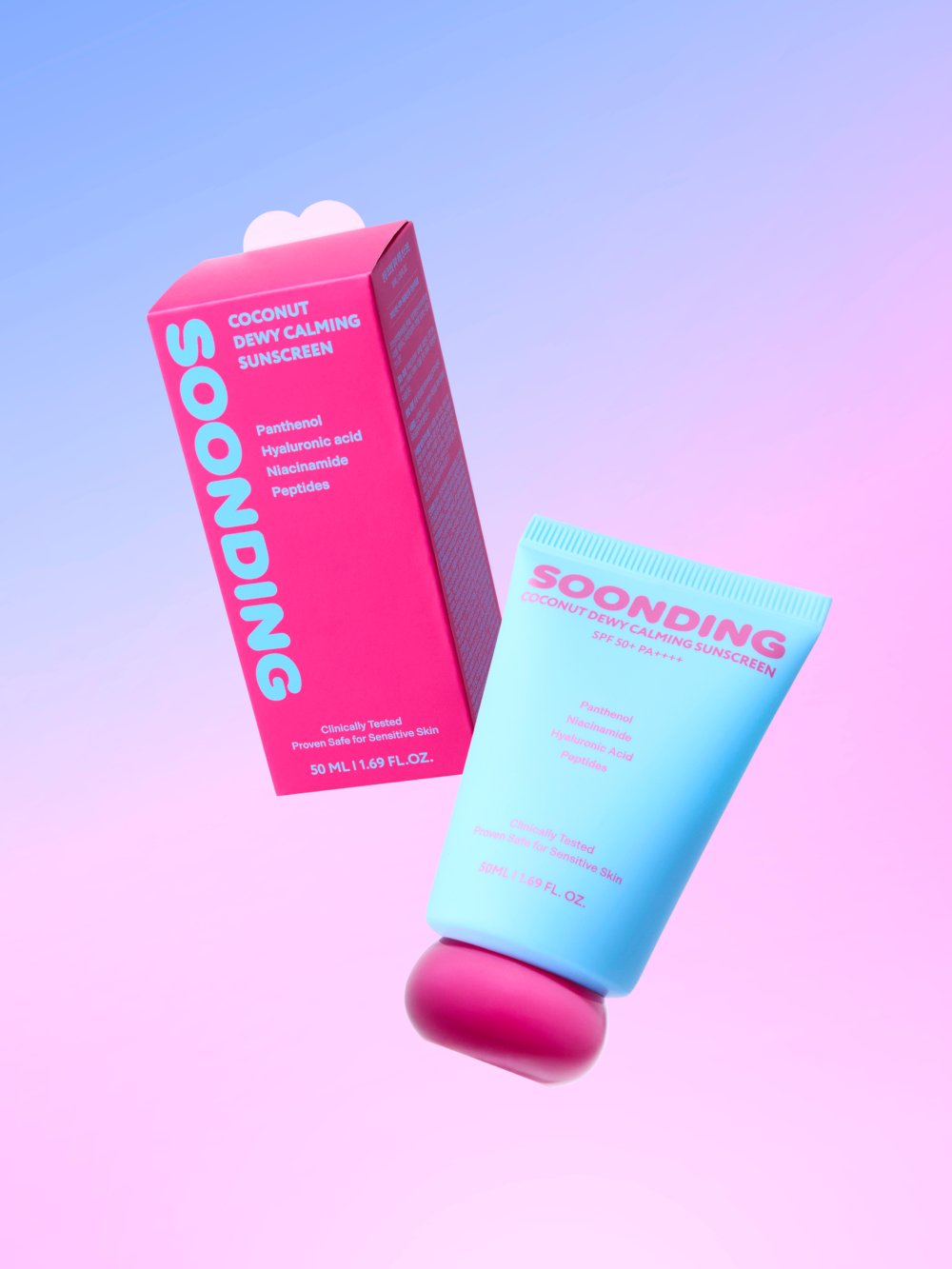 Coconut Dewy Calming Sunscreen - Soonding
