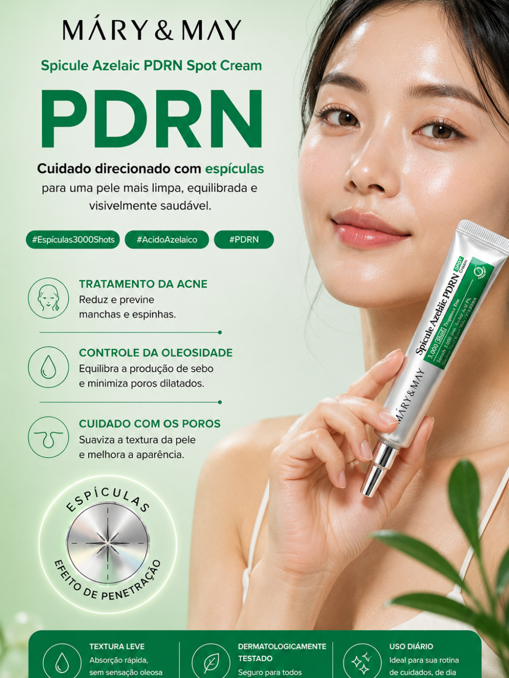 Spicule Azelaic PDRN Spot Cream 15g - Mary&May