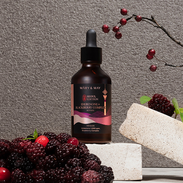 mary & may idebenone + blackberry complex serum