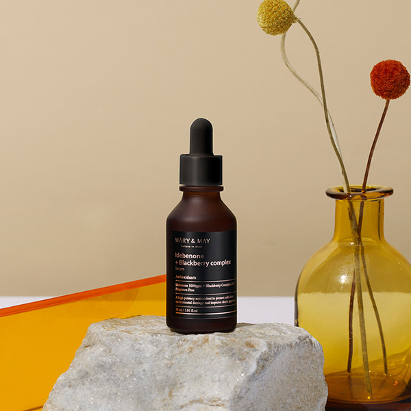 mary & may idebenone + blackberry complex serum